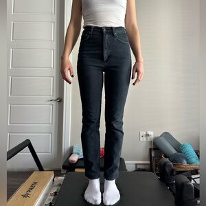 Women's Dark Wash High-Waisted Jeans Agolde size 25 pinch jeans